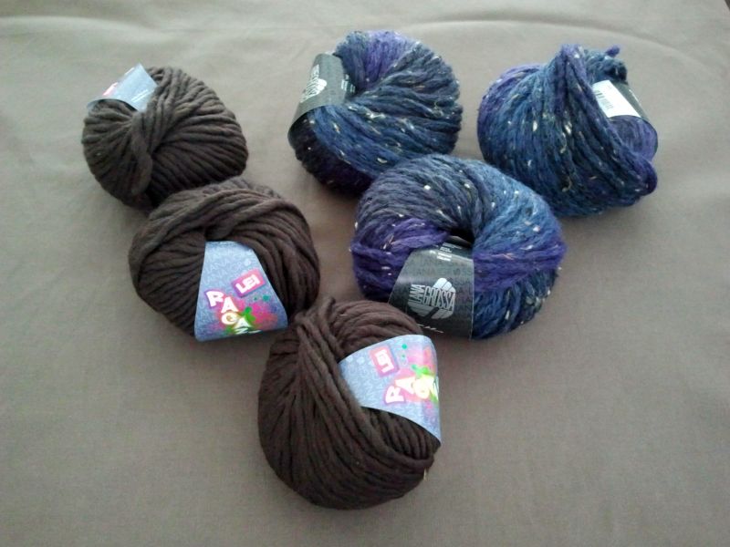 Wolle für die Schwester