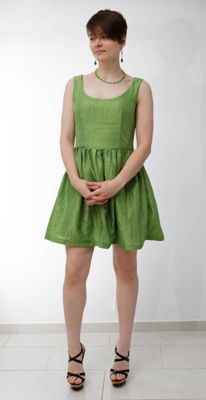 Grünes Kleid